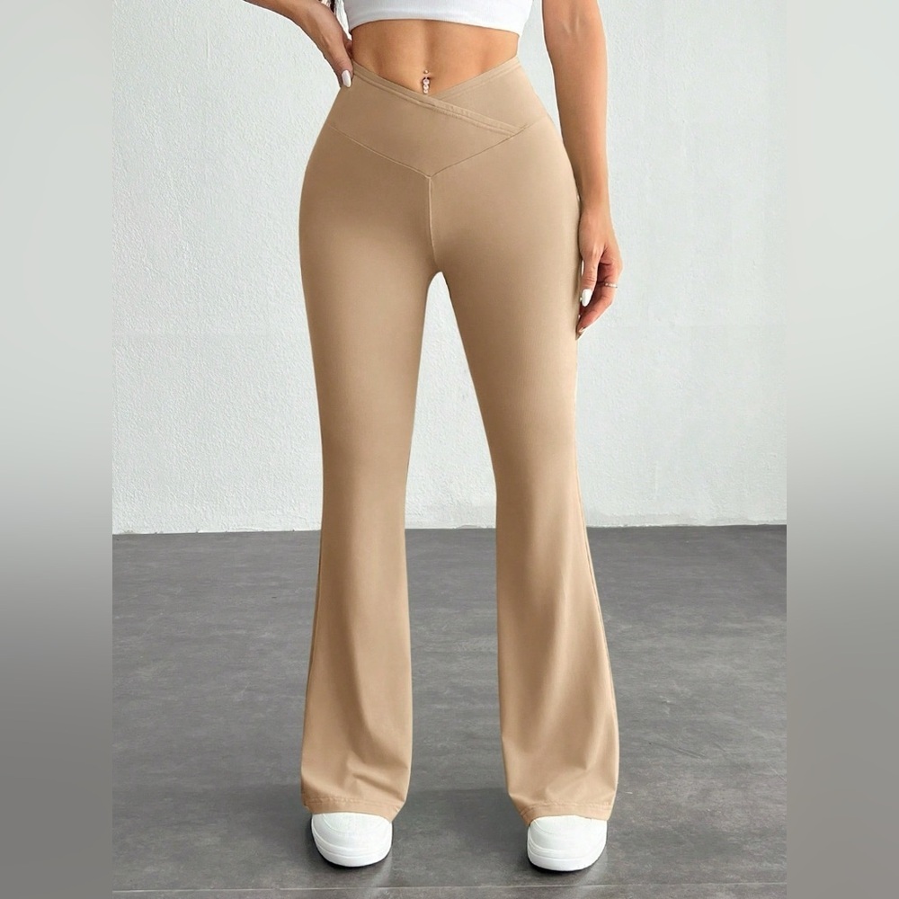 High-Waisted Flare Pants